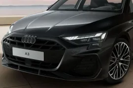 Audi A3 Sed.Perf. Black 2.0 TFSI S-tronic 2025 – Detalhe Externo · Foto: Audi