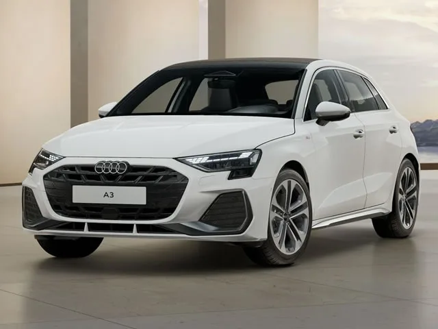 Audi A3 Sportb. Performance 2.0 TFSI S-tronic 2026 – Diagonal Frontal · Foto: Audi