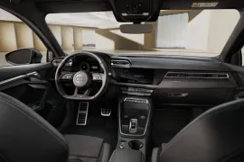 Audi A3 Sportb. Performance Black 2.0 S-tron 2025 – Interior · Foto: Audi