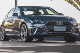 Audi A4 S Line 2.0 16V TFSI Quattro (Híb.) 2024 – Diagonal Frontal · Foto: Audi