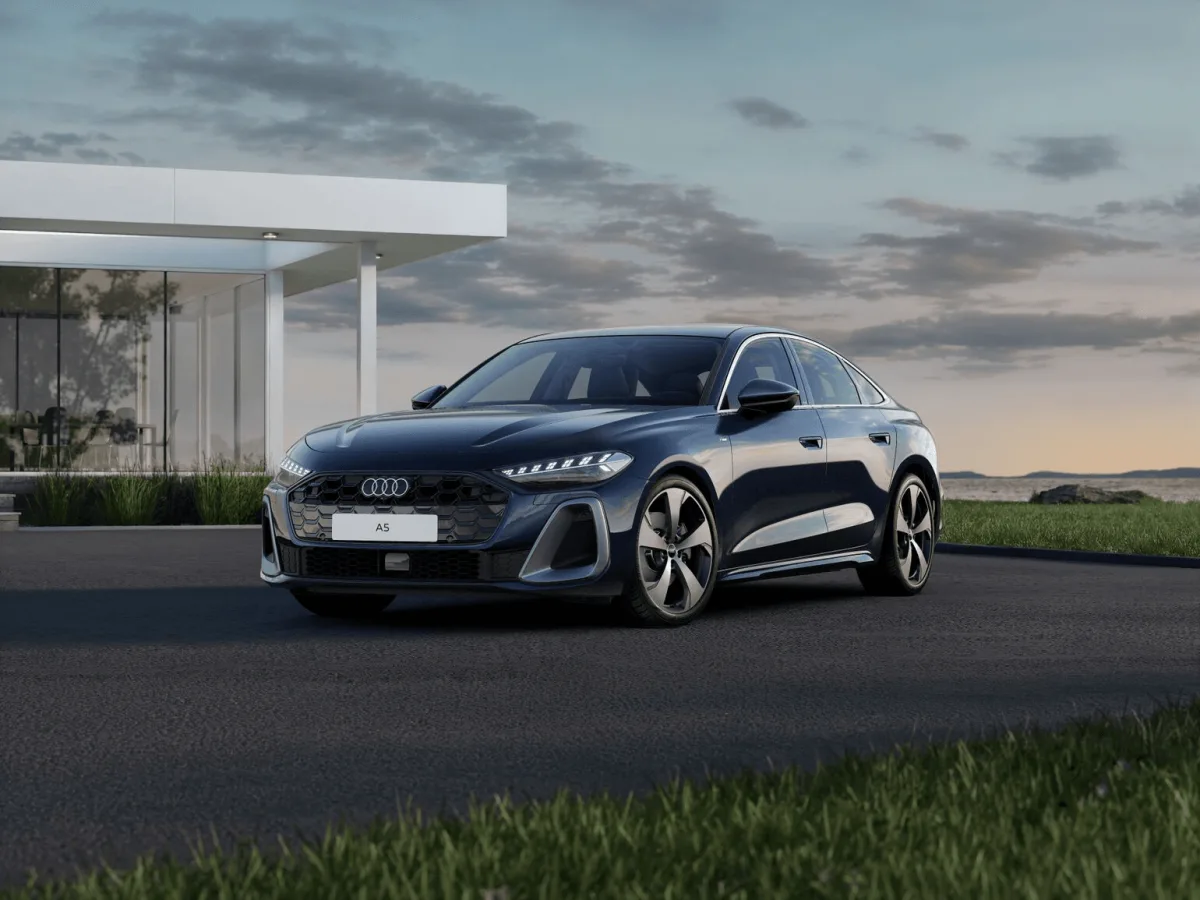 Audi A5 Sedan S line 2.0 TFSI Quattro S tronic 2026 – Diagonal Frontal · Foto: Audi