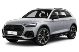 Audi Q5 S Line Black 2.0 TFSi 2025 – Diagonal Frontal · Foto: Audi
