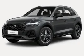 Audi Q5 Perf. Black 2.0 TFSIe S.Tr. Qt (Hib.) 2024 – Diagonal Frontal · Foto: Audi