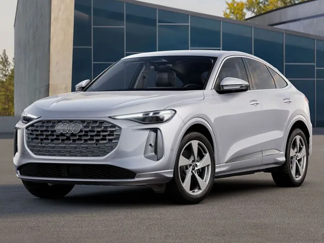 Audi Q5 Sportback Advanced 2.0 TFSI Quattro S-tronic 2025 – Diagonal Frontal · Foto: Audi