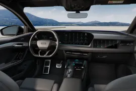 Audi Q6 E-Tron Quattro Sportback Performance Black 2025 – Painel · Foto: Audi