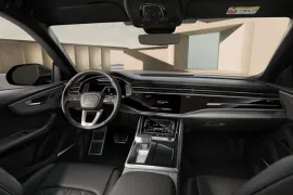 Audi Q8 Performance Black 3.0 V6 TFSi 2024 – Painel · Foto: Audi
