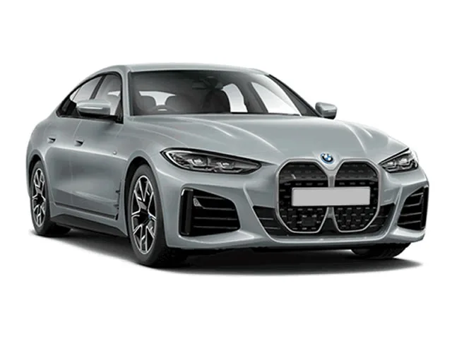 BMW i4 e-Drive 35 M Sport (Elétrico) 2024 – Diagonal Frontal · Foto: BMW Group