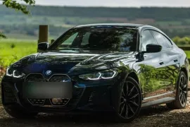 BMW i4 e-Drive 40 (Elétrico) 2024 – Diagonal Frontal · Foto: Divulgação