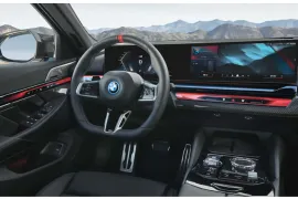 BMW i5 M60 (Elétrico) 2024 – Painel · Foto: BMW Group