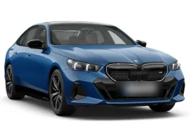 BMW i5 M60 (Elétrico) 2025 – Diagonal Frontal · Foto: BMW Group