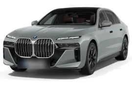 BMW i7 XDrive 60 M Sport Aut. (Elétrico) 2025 – Diagonal Frontal · Foto: BMW Group