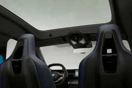 BMW iX M60 (Elétrico) 2024 – Detalhe Interno · Foto: BMW Group
