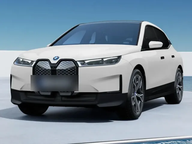 BMW iX XDrive 40 Aut. (Elétrico) 2024 – Diagonal Frontal · Foto: BMW Group