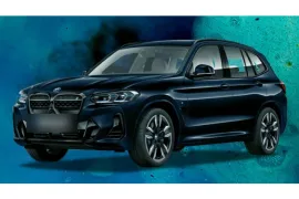 BMW iX 3 M Sport Aut.(Elétrico) 2024 – Diagonal Frontal · Foto: BMW Group