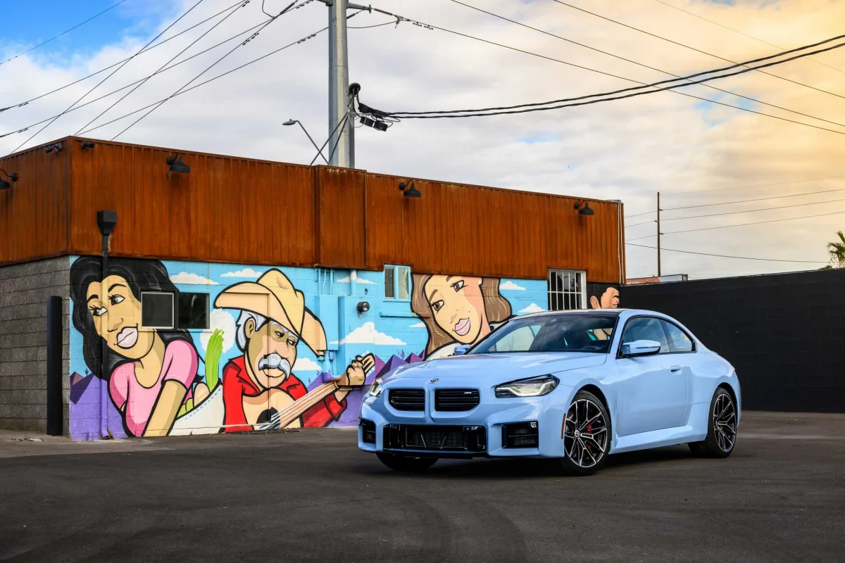 BMW M2 Coupe Track 3.0 Bi-Turbo 24V 460cv 3p 2024 – Diagonal Frontal · Foto: BMW Group