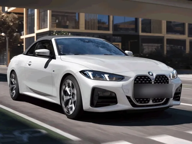 BMW 420i Cabriolet M Sport 2.0 TB 16V 2p 2025 – Diagonal Frontal · Foto: BMW Group