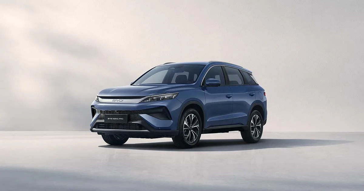 BYD Song Pro GS 1.5 16V Aut. (Hibrido) 2027 – Diagonal Frontal · Foto: BYD