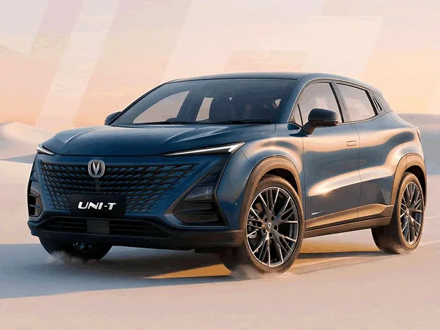 Changan UNI-T 1.5 16V TGDi 2026 – Diagonal Frontal · Foto: Changan
