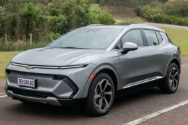 Chevrolet EQUINOX EV 292cv (Elétrico) 2025 – Diagonal Frontal · Foto: Chevrolet