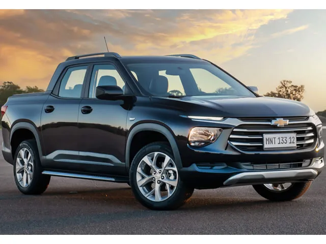 Chevrolet Montana LTZ 1.2 2026 – Diagonal Frontal · Foto: Chevrolet