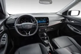 Chevrolet Montana RS 1.2 2026 – Interior · Foto: Chevrolet