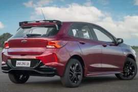 Chevrolet Onix RS 1.0 Turbo AT 2026 – Diagonal Traseira · Foto: Chevrolet
