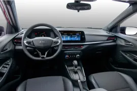Chevrolet Onix RS 1.0 Turbo AT 2026 – Interior · Foto: Chevrolet