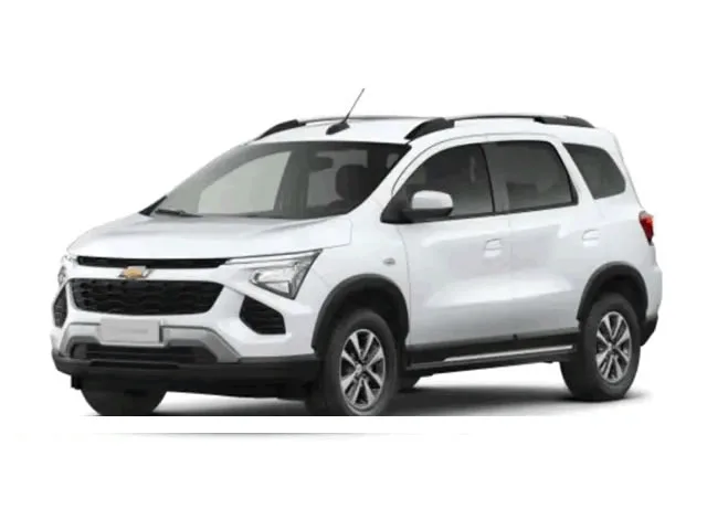 Chevrolet Spin LT 1.8 AT 2026 – Diagonal Frontal · Foto: Chevrolet
