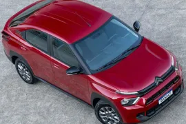 Citroën BASALT Feel 1.0 Flex 6V 5p Mec 2025 – Foto Aérea · Foto: Citroën