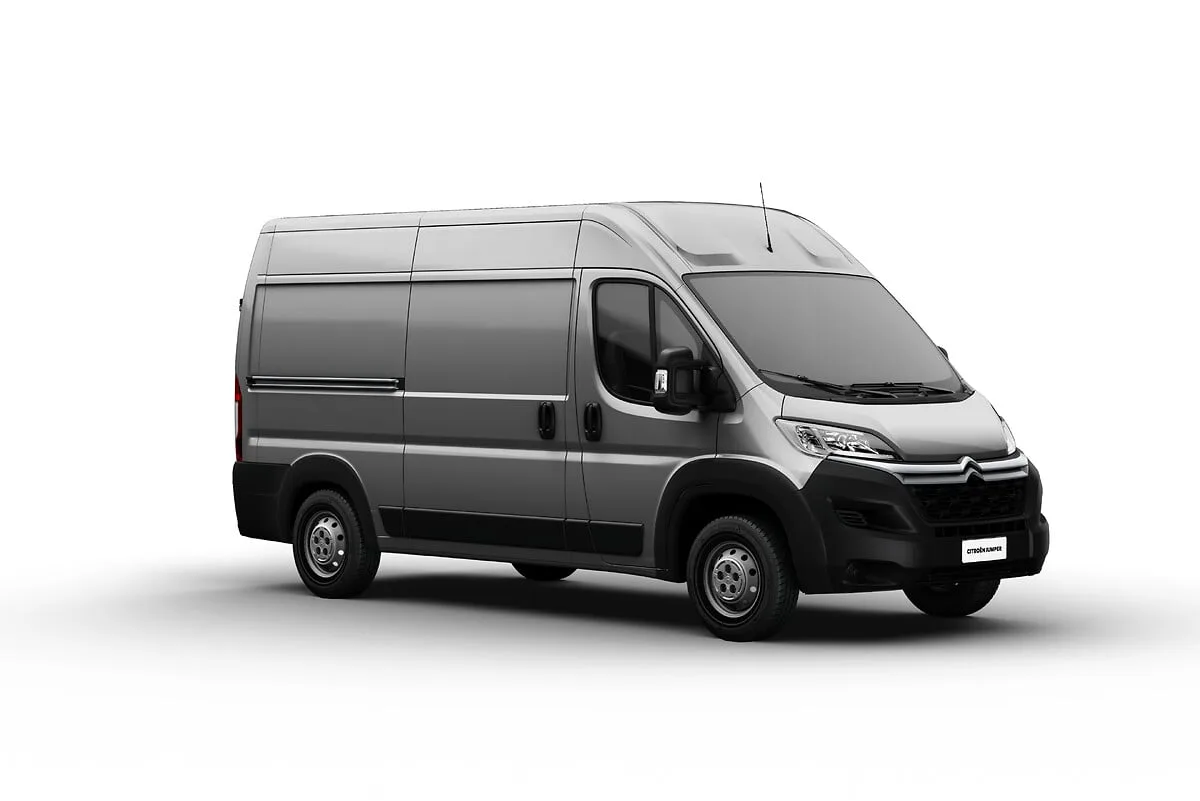 Citroën Jumper Furgão 2.2 2025 – Diagonal Frontal · Foto: Citroën
