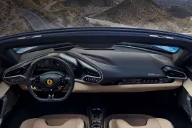 Ferrari 296 GTS 3.0 V6 2025 – Painel · Foto: Ferrari