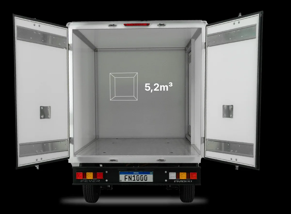 Fever NEXTEM FN1000 HIGH BOX (Elétrico) 2024 – Porta-Malas · Foto: Fever