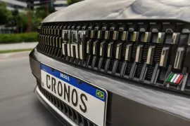 Fiat Cronos Precision 1.3 AT 2026 – Detalhe Externo · Foto: Fiat