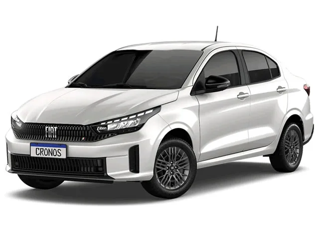 Fiat Cronos Drive 1.3 2026 – Diagonal Frontal · Foto: Fiat