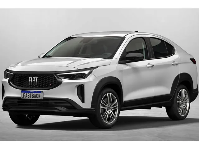 Fiat Fastback 1.0 2025 – Diagonal Frontal · Foto: Fiat