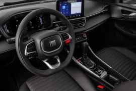 Fiat Fastback Impetus 200 T. Aut (Hibrído) 2025 – Volante · Foto: Fiat