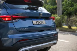 Fiat PULSE IMPETUS T. 200 Aut. (Hibrído) 2025 – Detalhe Externo · Foto: Fiat