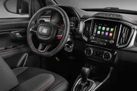 Fiat Strada Ultra 1.0 Turbo 2026 – Interior · Foto: Fiat