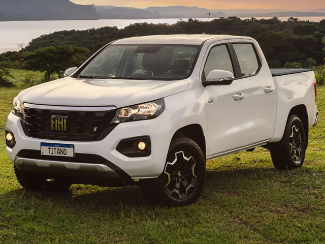 Fiat Titano Volcano 2.2 2026 – Diagonal Frontal · Foto: Fiat