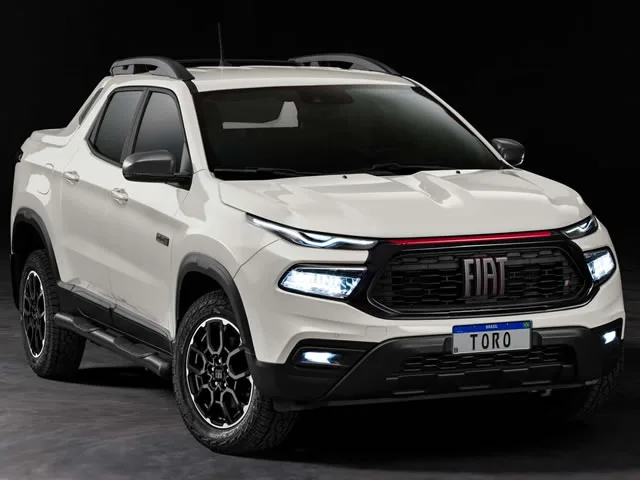 Fiat Toro Ultra 2.0 4x4 2025 – Diagonal Frontal · Foto: Fiat