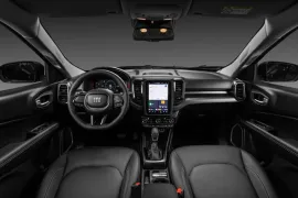 Fiat Toro Volcano 1.3 2026 – Interior · Foto: Fiat