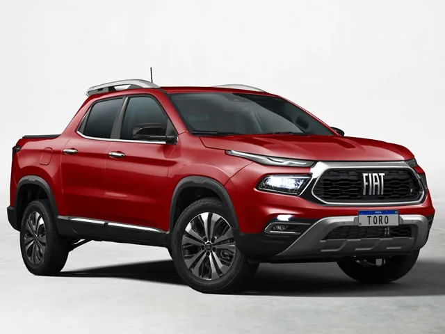 Fiat Toro Volcano 2.2 16V 4x4 TB Diesel Aut 2025 – Diagonal Frontal · Foto: Fiat