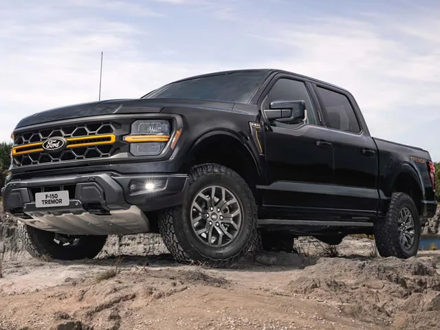 Ford F-150 Tremor 4x4 5.0 V8 2025 – Diagonal Frontal · Foto: Ford