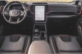 Ford Ranger Raptor 3.0 V6 2026 – Interior · Foto: Ford