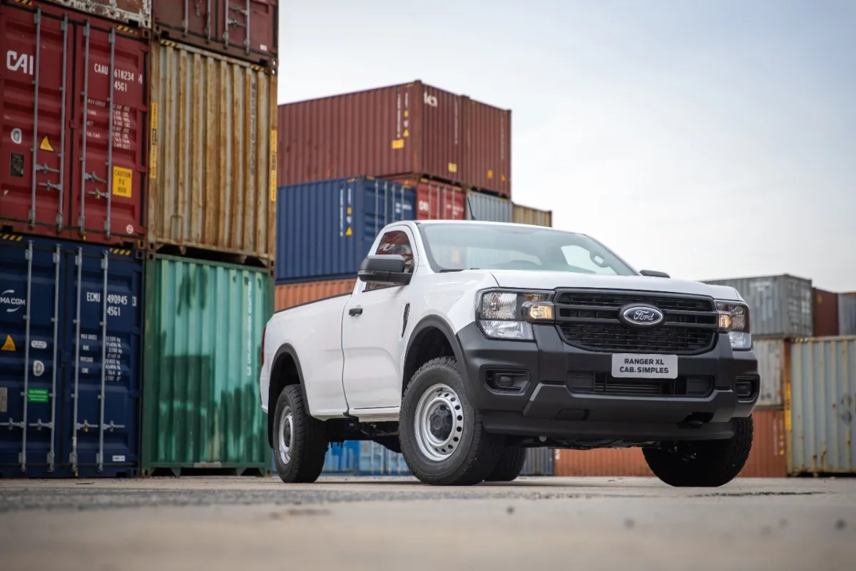 Ford Ranger XL 2.0 4x4 CS Mec 2026 – Diagonal Frontal · Foto: Ford