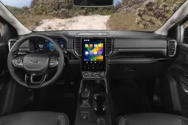 Ford Ranger Limited 3.0 V6 4x4 CD TB Die. Aut 2025 – Interior · Foto: Ford
