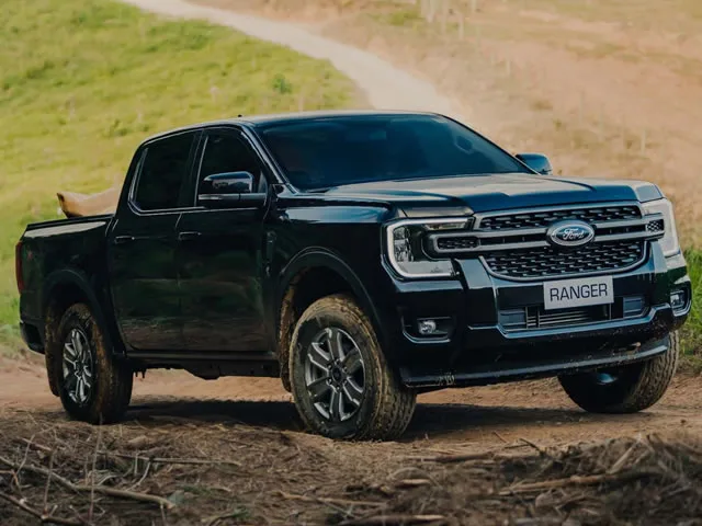 Ford Ranger XLS 2.0 4x4 2027 – Diagonal Frontal · Foto: Ford