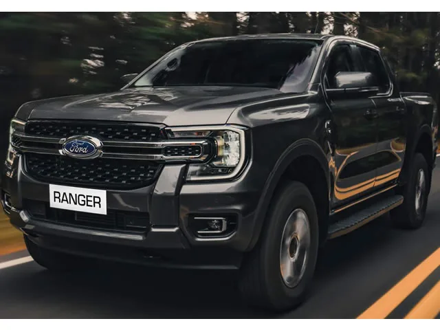 Ford Ranger XLT 3.0 V6 2025 – Diagonal Frontal · Foto: Ford