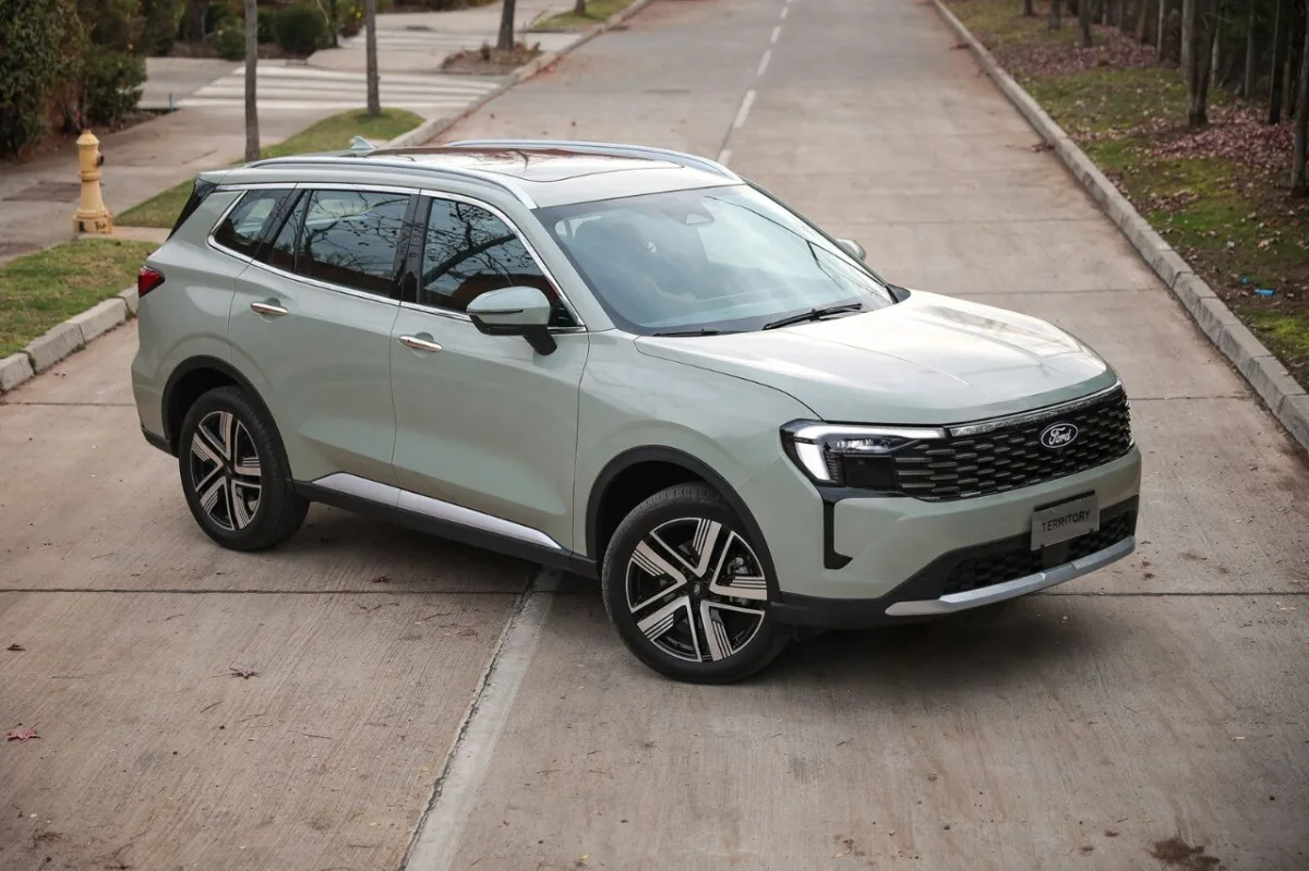 Ford Territory Titanium 1.5 Turbo 2026 – Diagonal Frontal · Foto: Ford