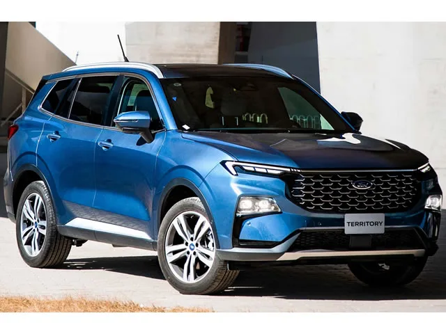 Ford Territory Titanium 1.5 Turbo 2025 – Diagonal Frontal · Foto: Ford